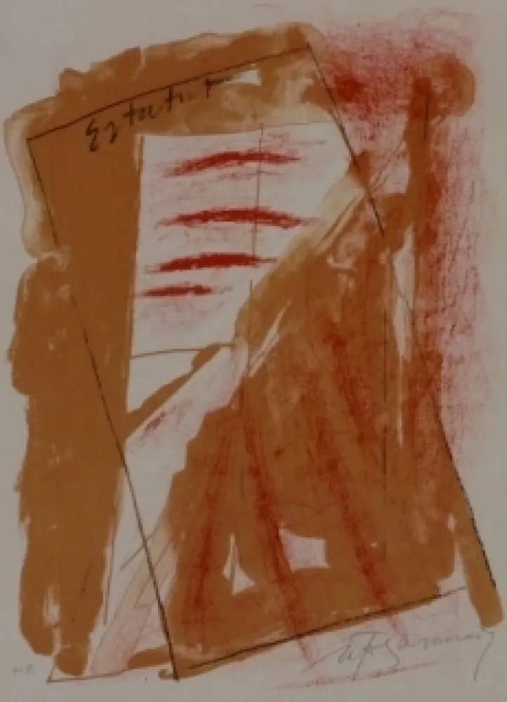 Lithografie Ràfols Casamada - Composition 22