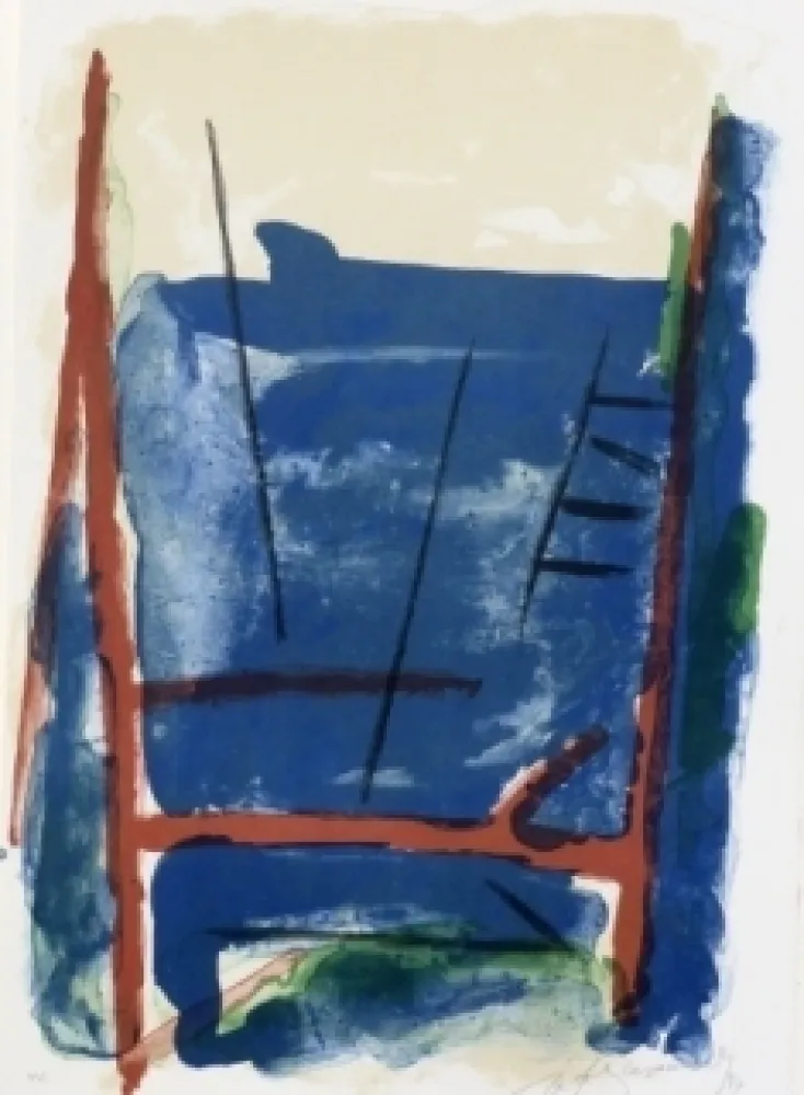 Lithografie Ràfols Casamada - Composition  25