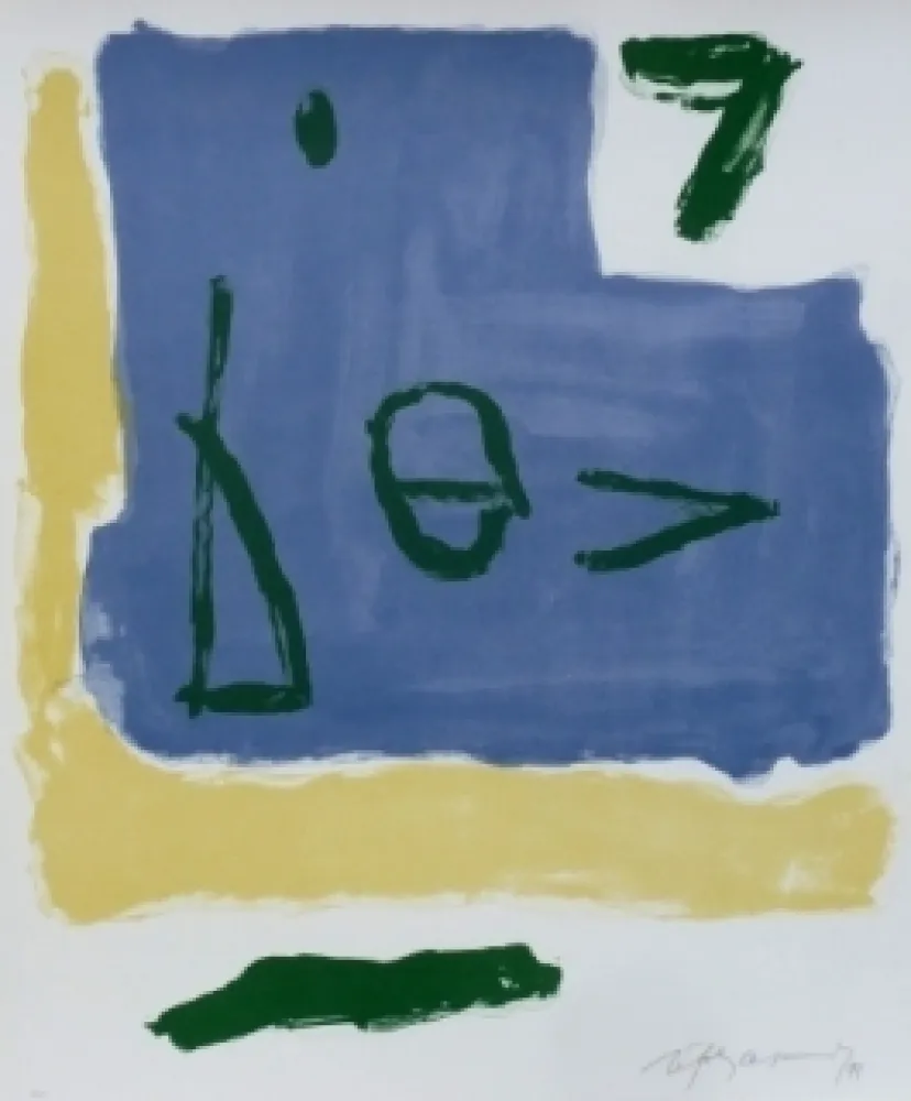 Lithografie Ràfols Casamada - Composition  30