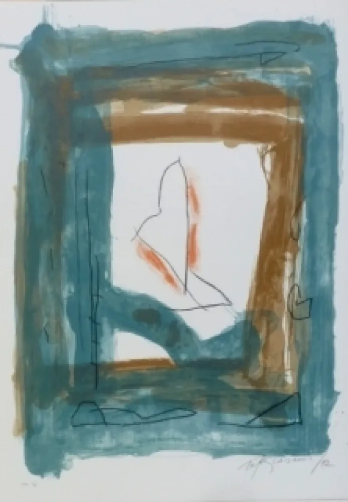 Lithografie Ràfols Casamada - Composition 45