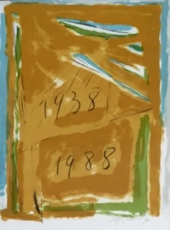 Lithografie Ràfols Casamada - Composition 54