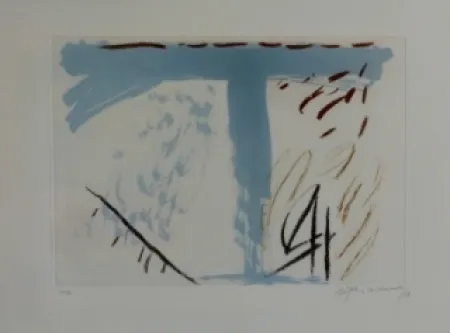 Ets En Aquatint Ràfols Casamada - Composition 58