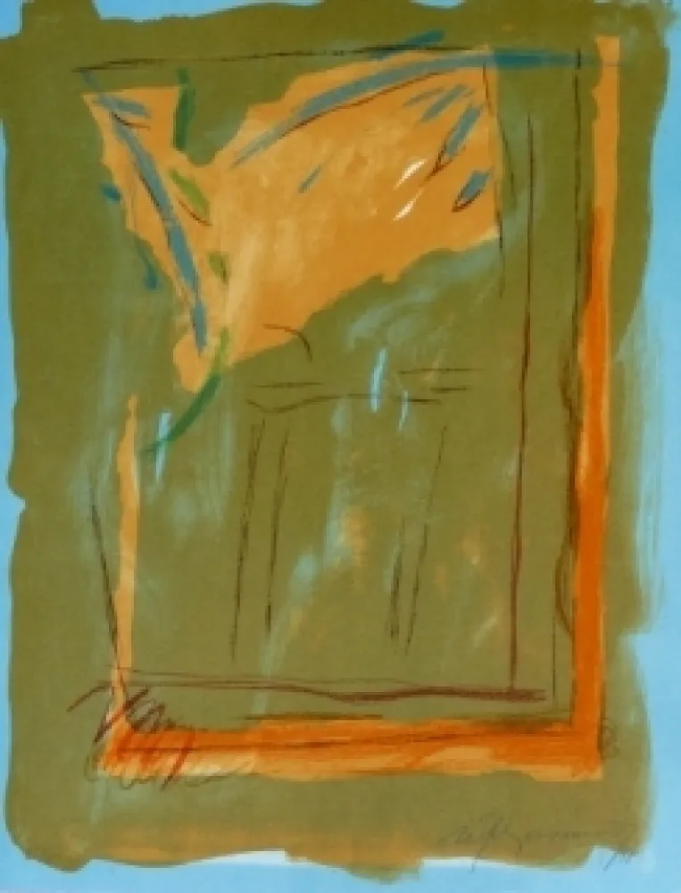 Lithografie Ràfols Casamada - Composition 7