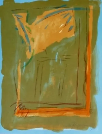 Lithografie Ràfols Casamada - Composition 7