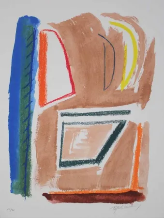 Lithografie Ràfols Casamada - Estructures 1