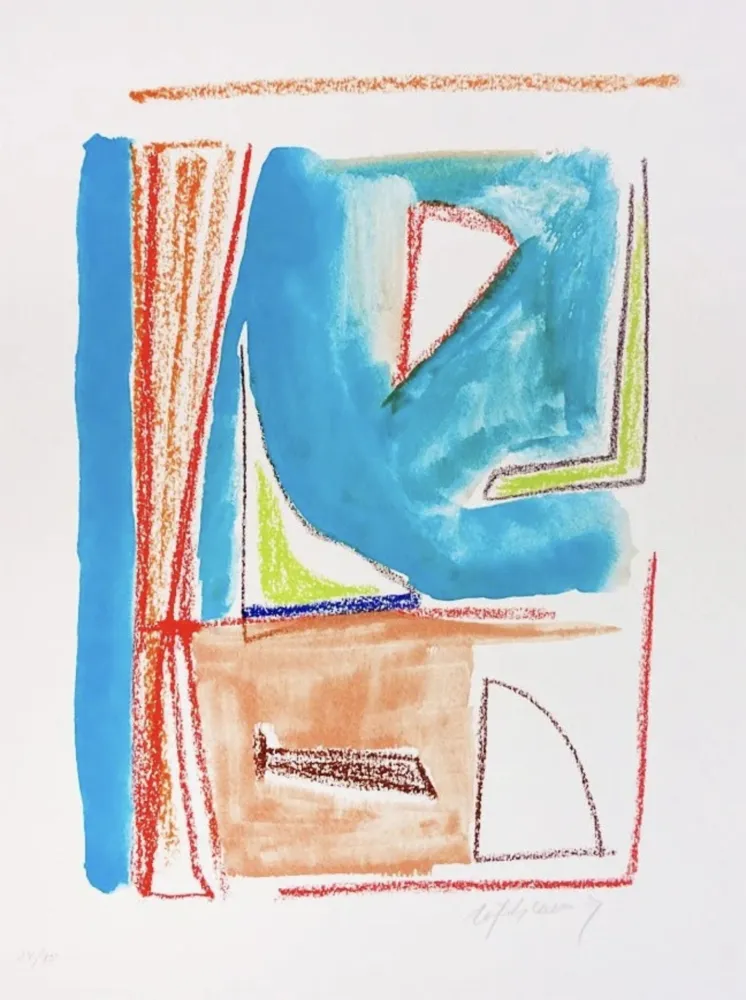 Lithografie Ràfols Casamada - Estructures 2