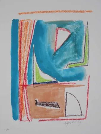 Lithografie Ràfols Casamada - Estructures 2