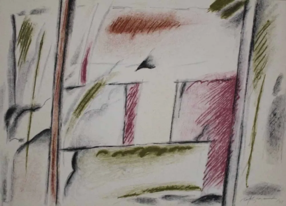 Lithografie Ràfols Casamada - Homenatge a Joan Prats