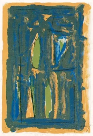 Lithografie Ràfols Casamada - La tardor-1