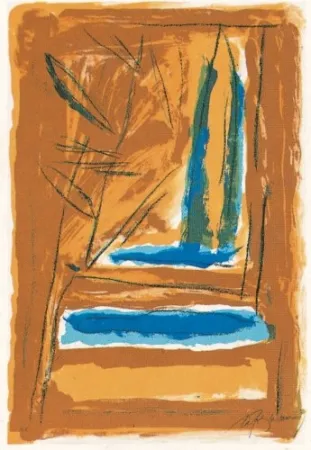 Lithografie Ràfols Casamada - La tardor-2