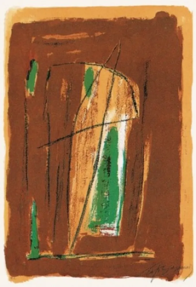 Lithografie Ràfols Casamada - La tardor-4	