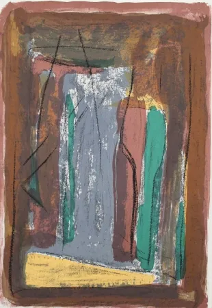 Lithografie Ràfols Casamada - La Tardor 7 / Autumn 7