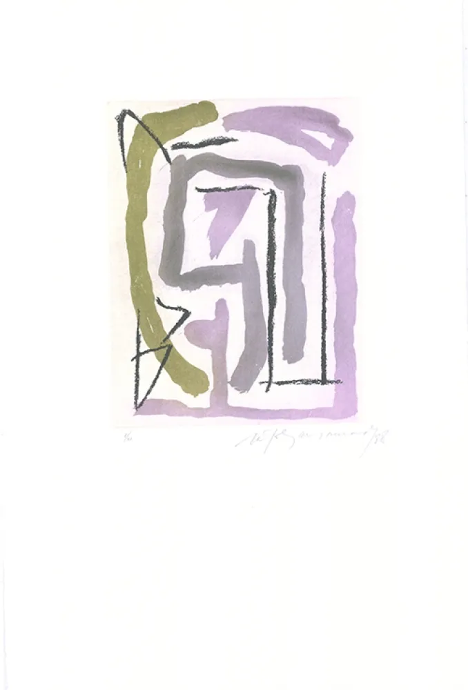 Ets En Aquatint Ràfols Casamada - Laberint-4