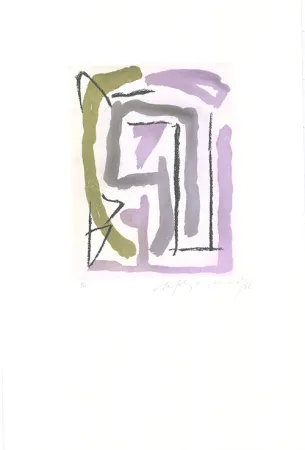 Ets En Aquatint Ràfols Casamada - Laberint-4