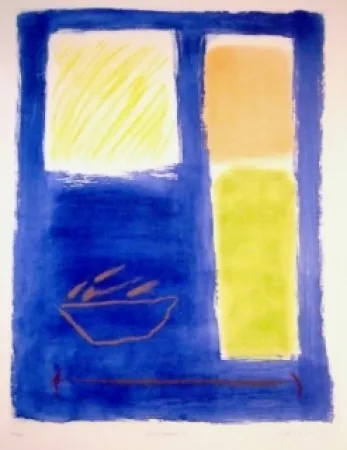 Aquatint Ràfols Casamada - Mediterraneo III