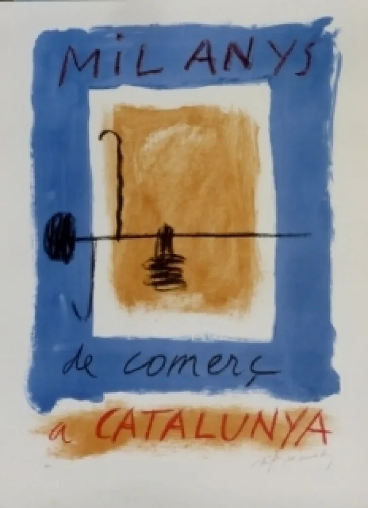 Lithografie Ràfols Casamada - Mil Anys de comerc a CATALUNYA