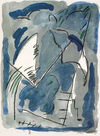 Lithografie Ràfols Casamada - Parc-1	