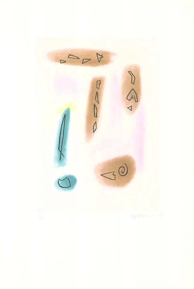 Ets En Aquatint Ràfols Casamada - Primavera-4