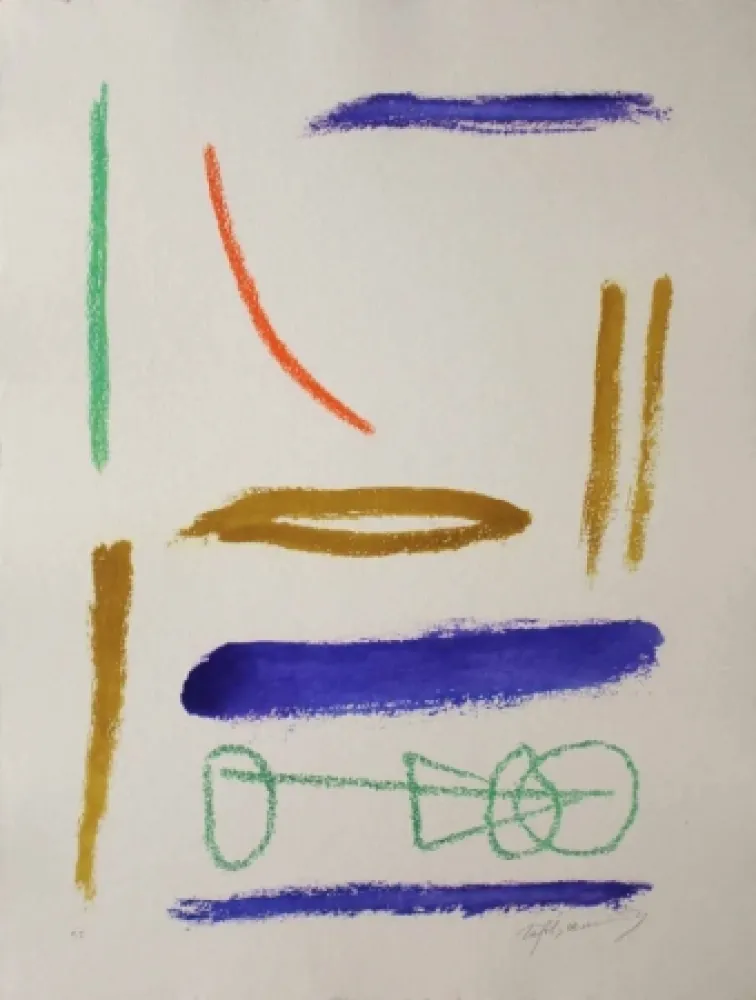 Ets En Aquatint Ràfols Casamada - Ritmes i Espais 2