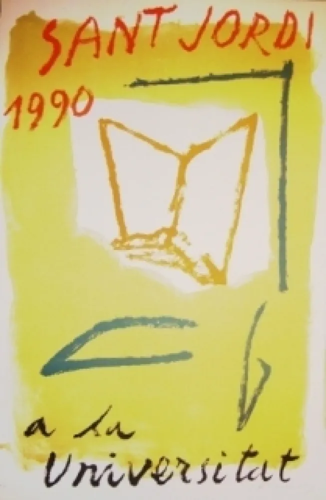 Lithografie Ràfols Casamada - Saint Jordi 1990 