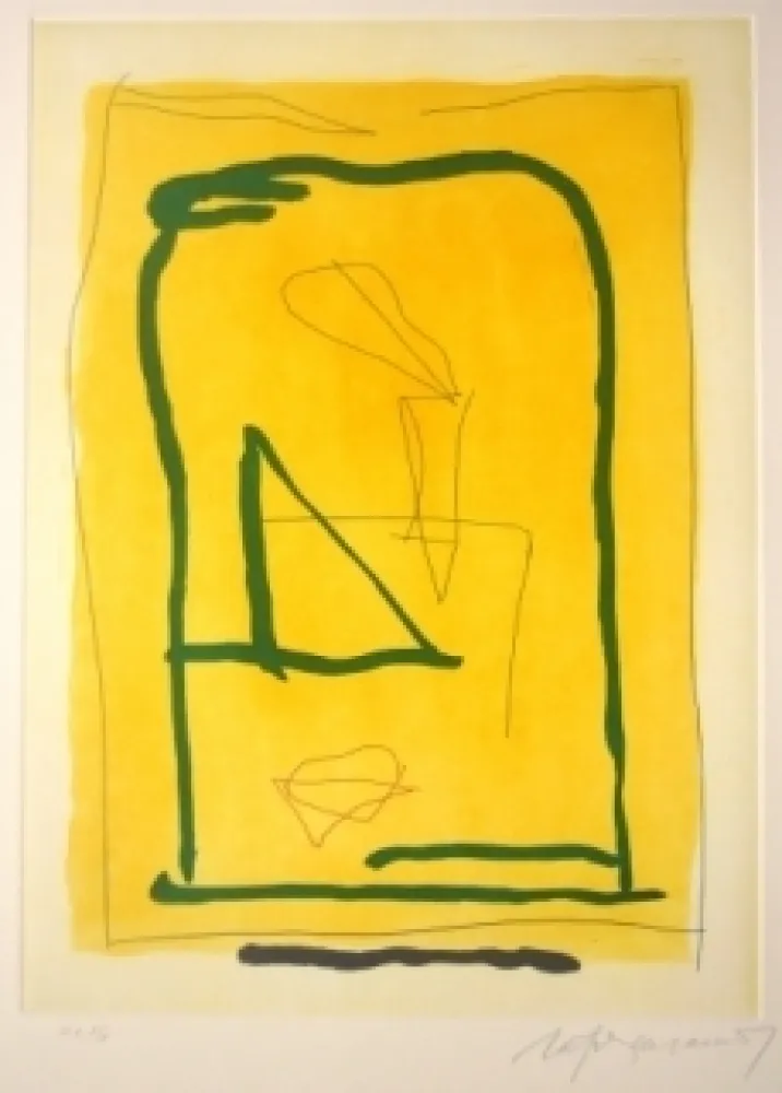 Ets En Aquatint Ràfols Casamada - Sans titre 11