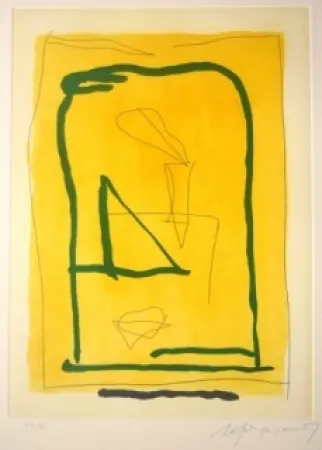 Ets En Aquatint Ràfols Casamada - Sans titre 11