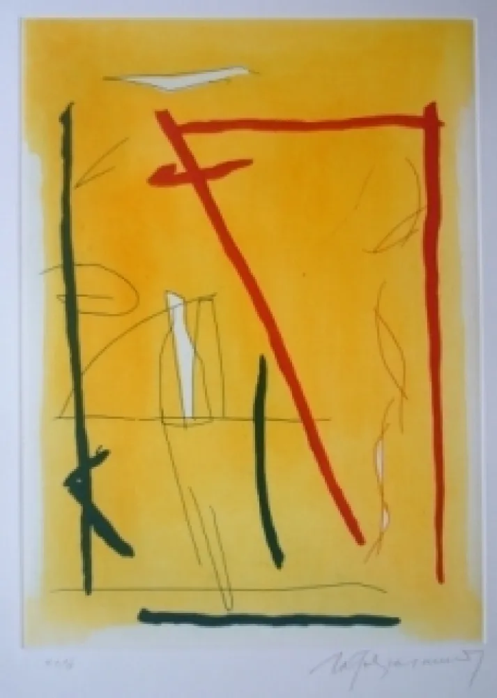 Ets En Aquatint Ràfols Casamada - Sans titre 16