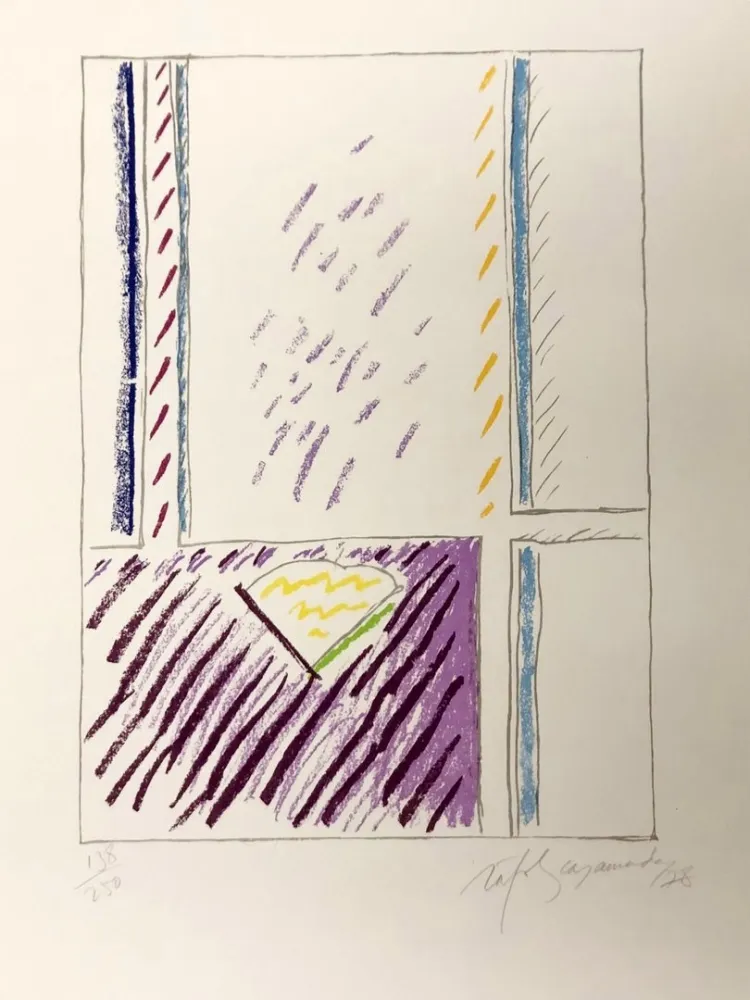 Zeefdruk Ràfols Casamada - Sense Titól