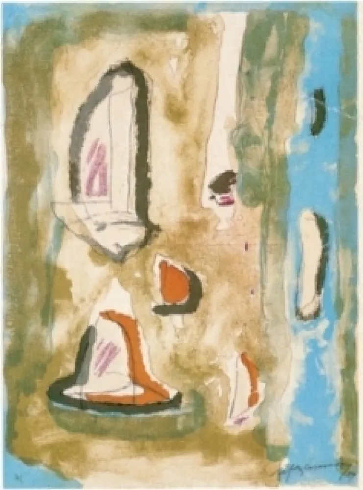 Lithografie Ràfols Casamada - Xipre-5V