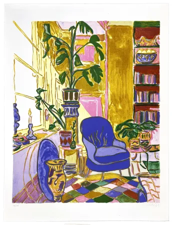 Lithografie Rafte Hein - Sans Titre 1