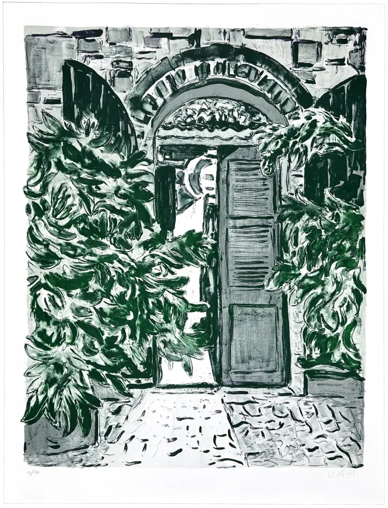 Lithografie Rafte Hein - Sans titre 2