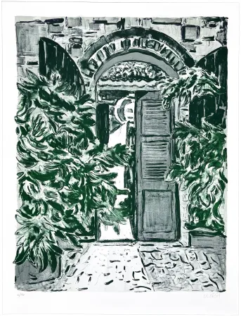 Lithografie Rafte Hein - Sans titre 2