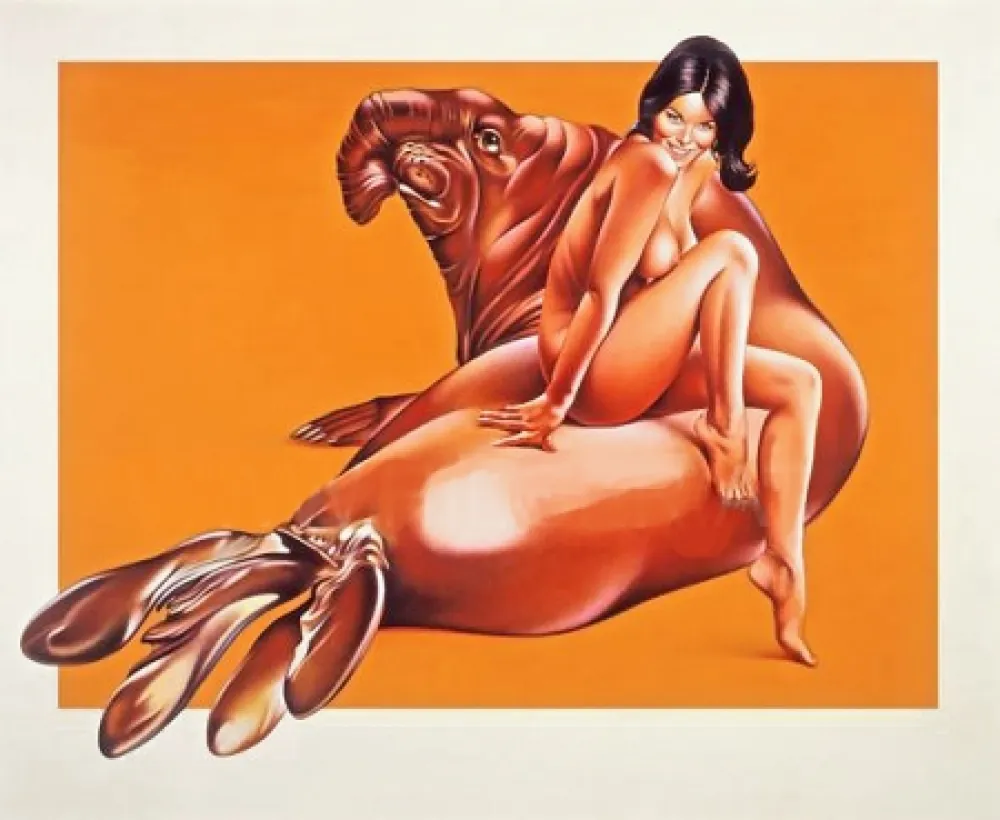 Lithografie Ramos - Elephant Seal