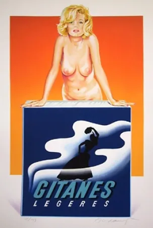Lithografie Ramos - Gitanes