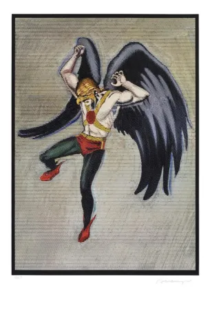 Houtsnede Ramos - Hawkman