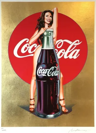 Lithografie Ramos - Lola Cola #5 Gold edition