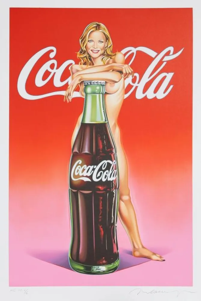 Lithografie Ramos - Lola Cola (Michelle Pfeiffer)