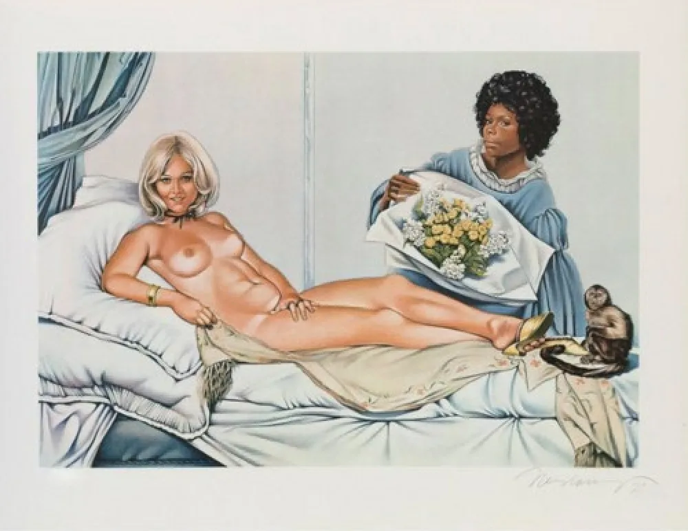Lithografie Ramos - Manet's Olympia