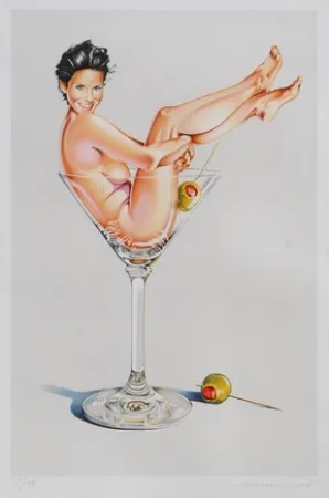 Lithografie Ramos - Miss Martini II