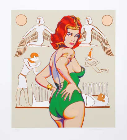 Lithografie Ramos - Nile Queen