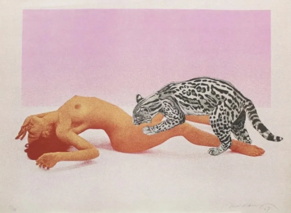 Lithografie Ramos - Ocelot, 