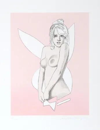Lithografie Ramos -  Playboy Bunny