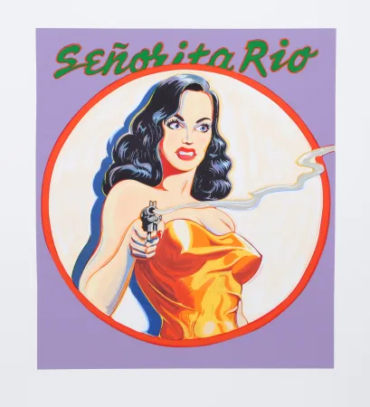 Lithografie Ramos - Senorita Rio