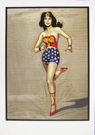 Houtsnede Ramos - Wonder Woman