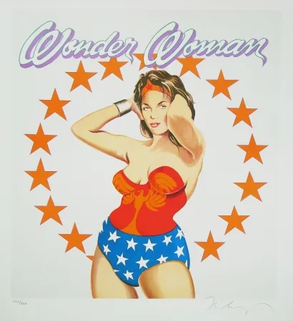 Lithografie Ramos - Wonder woman