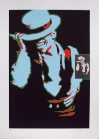 Lithografie Rancillac - SAMMY DAVIES