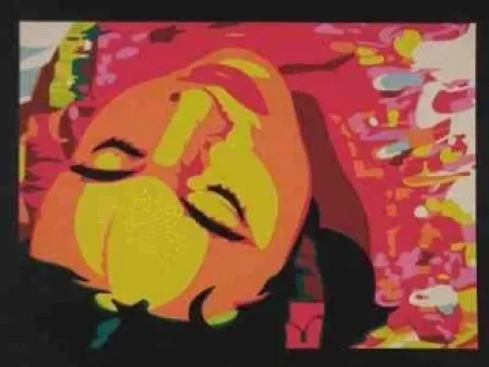 Zeefdruk Rancillac - Sans titre