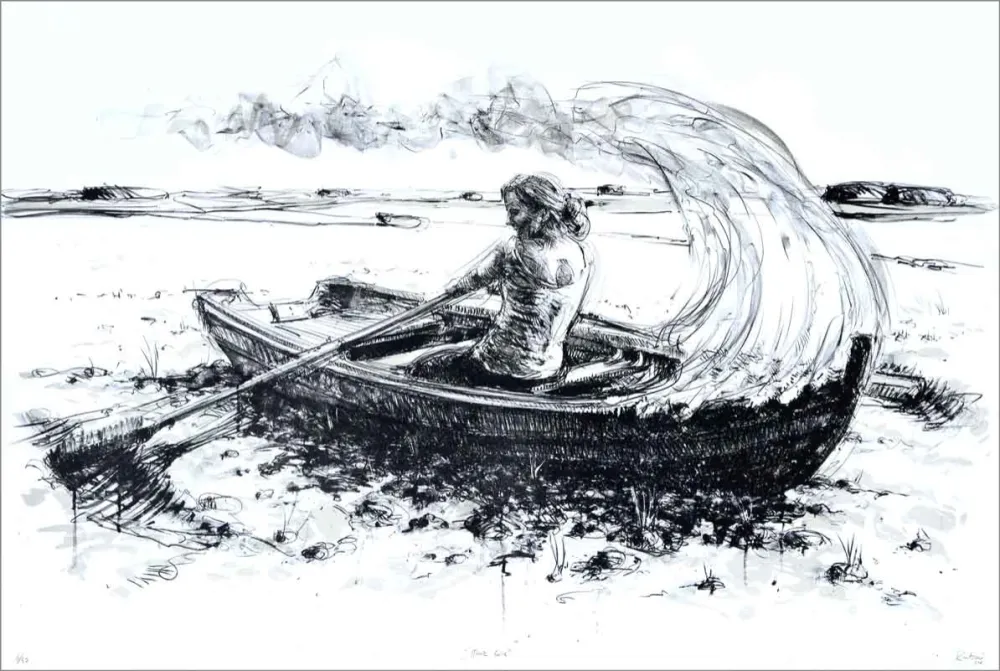 Lithografie Rantzau - Marie Curie