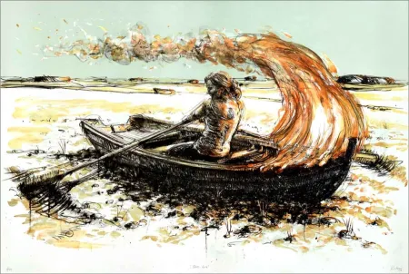 Lithografie Rantzau - Marie Curie