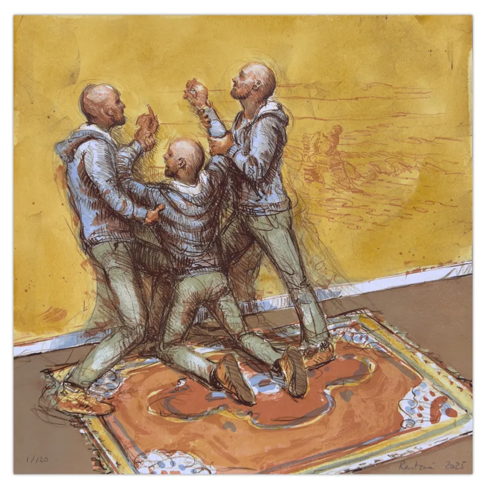 Lithografie Rantzau - Selvsuggererende 3